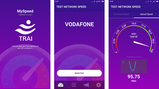 How to report mobile Data speed to TRAI